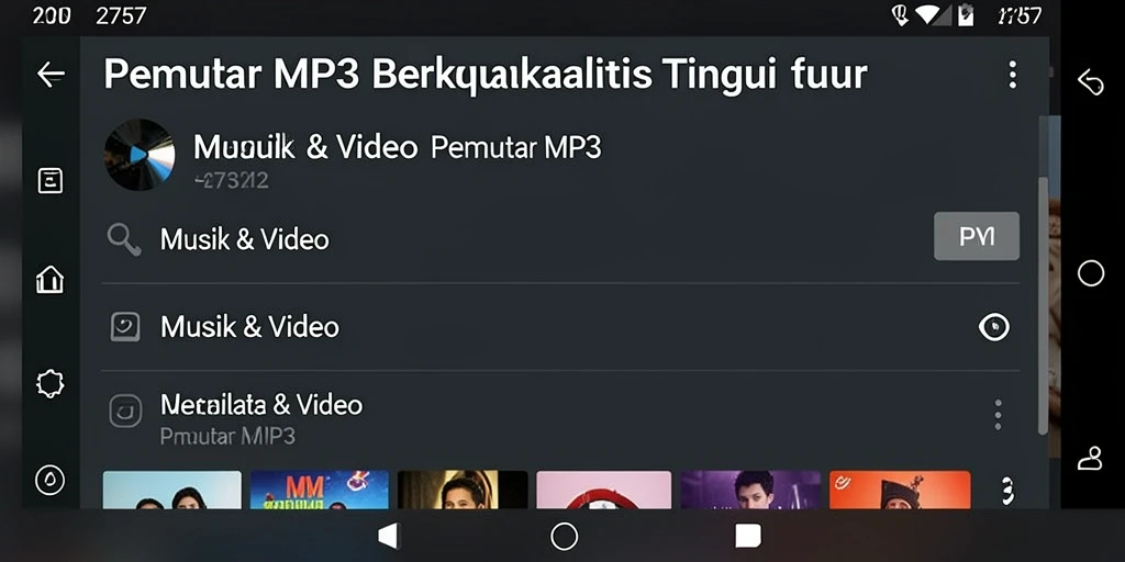 Tampilan antarmuka aplikasi 2757 yang sederhana dan fungsional.