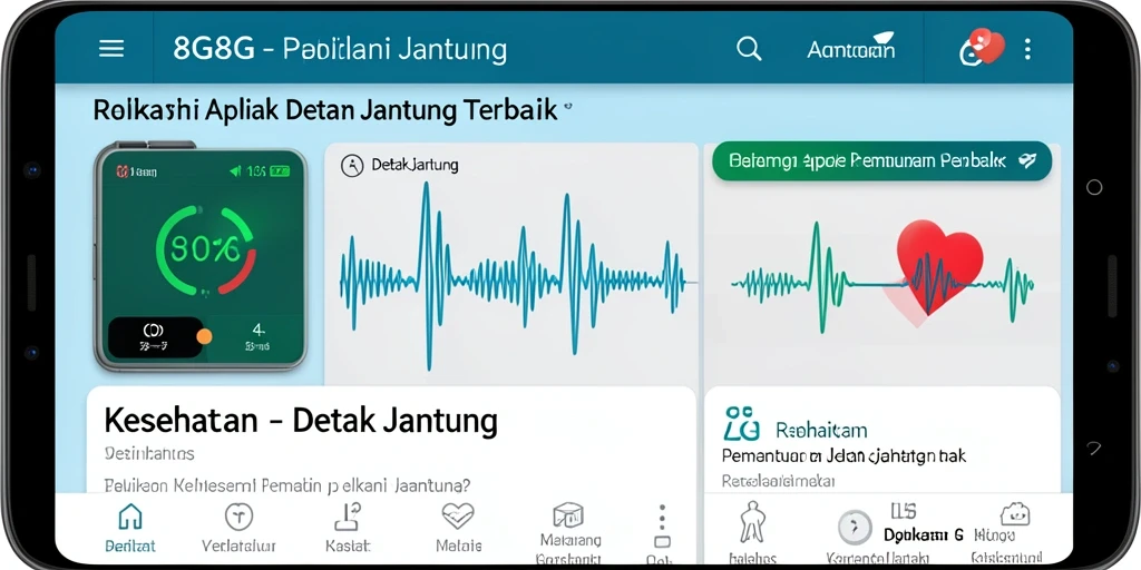 Tampilan antarmuka aplikasi 8G8G yang modern dan fungsional.