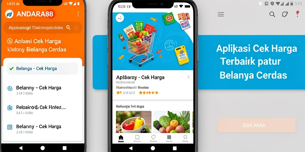 Antarmuka aplikasi ANDARA88 menampilkan fitur Cek Harga yang intuitif.
