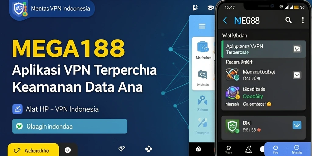 Antarmuka pengguna MEGA188 yang intuitif dan mudah digunakan.