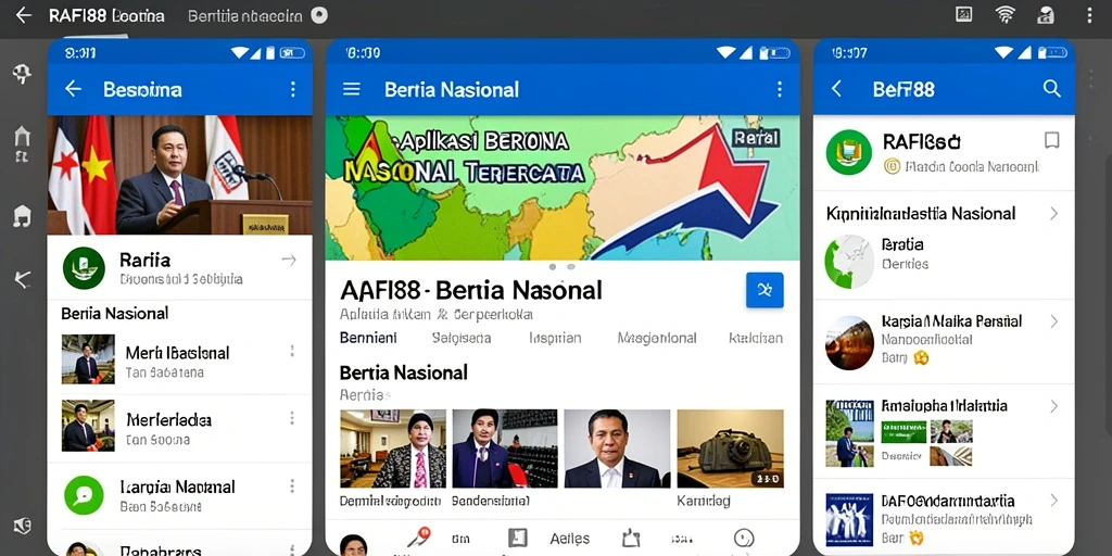 Tampilan antarmuka utama RAFI88 yang informatif dan mudah dinavigasi.