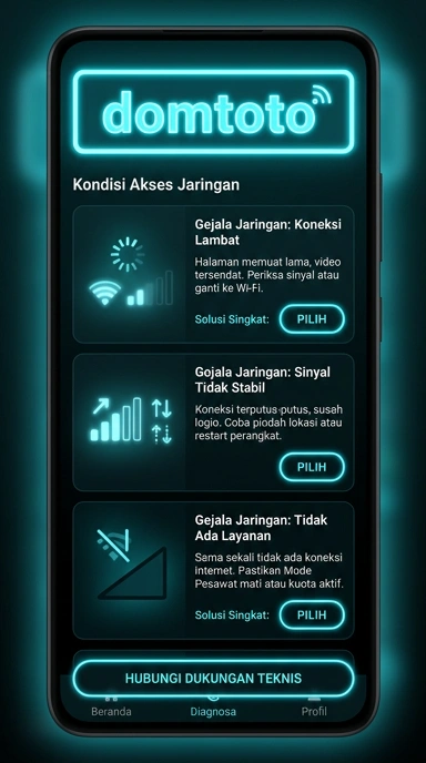 Link Alternatif Domtoto untuk Pengguna Android