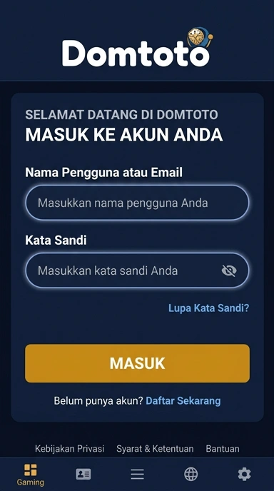 Masuk Akun Domtoto dengan Mudah dan Cepat